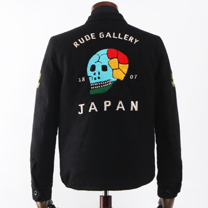 RUDE GALLERY [ルードギャラリー] - SHRINKAGE WOOL SKULL JKT ベトジャン
